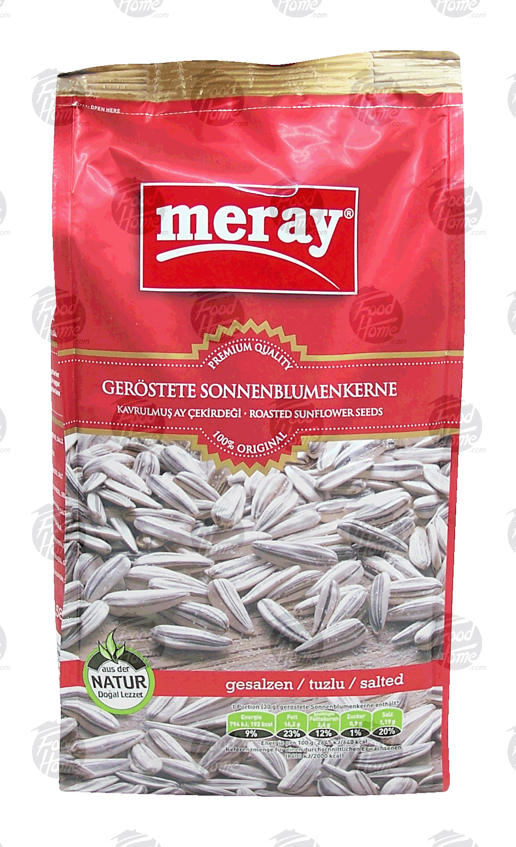 Meray  sunflower seeds, roasted & salted, gesalzen Full-Size Picture